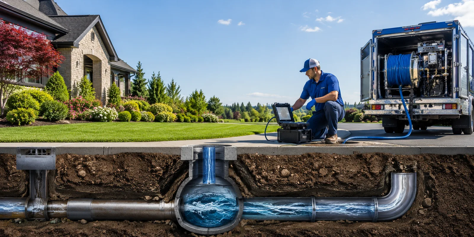 Drainage restoration information for De Lancey, PA